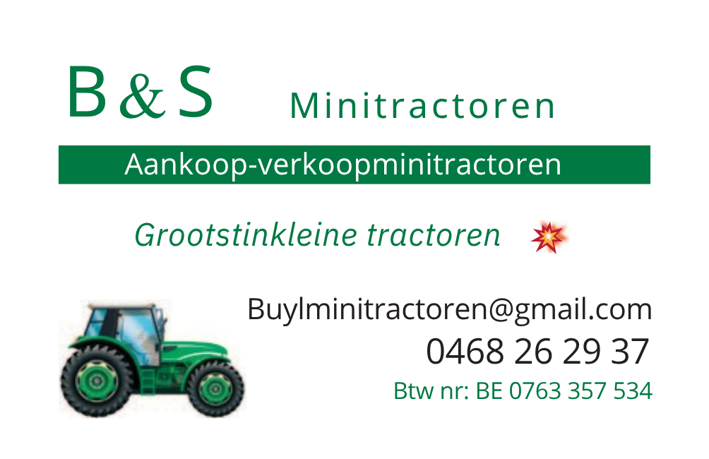 Stijn Buyl Minitractoren